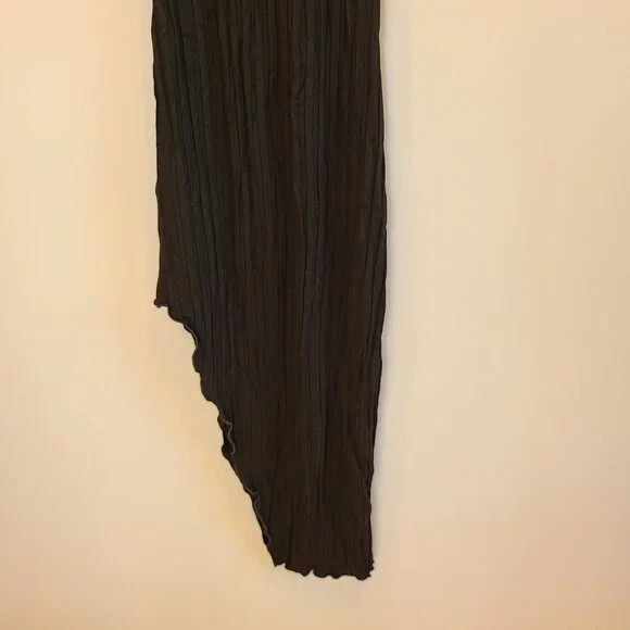 Simon Miller Rib Goomba Dress NWT Black Sleeveless Bodycon Womens XS - Picture 7 of 16